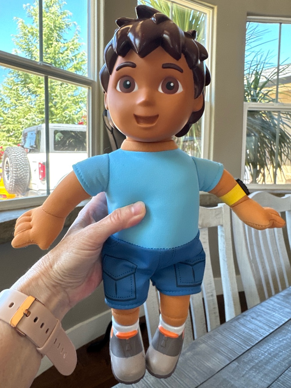Vintage Fisher-Price Go-Diego Go! Rescue Adventures Diego Plush Doll